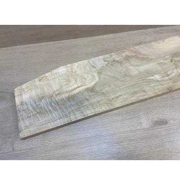 Клён Американский Волнистый заготовка на топ Смешанный А Волна АА 19х195-155х610-605 мм (1 шт под распил) АКЦИЯ-3