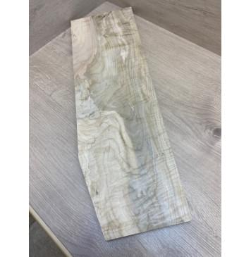 Клён Американский Волнистый заготовка на топ Смешанный А Волна АА 19х195-155х610-605 мм (1 шт под распил) АКЦИЯ-2