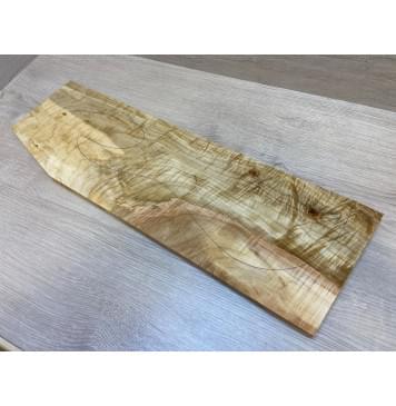 Клён Американский Волнистый заготовка на топ Смешанный А Волна АА 19х195-155х610-605 мм (1 шт под распил) АКЦИЯ-0
