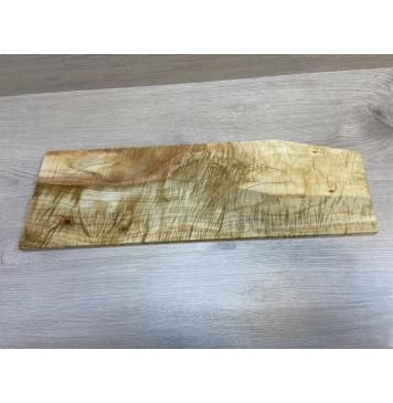 Клён Американский Волнистый заготовка на топ Смешанный А Волна АА 19х195-155х610-605 мм (1 шт под распил) АКЦИЯ-6