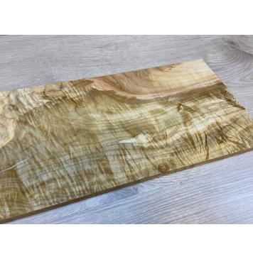 Клён Американский Волнистый заготовка на топ Смешанный А Волна АА 19х195-155х610-605 мм (1 шт под распил) АКЦИЯ-10