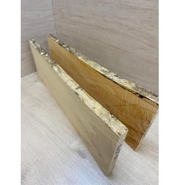 Клён Американский Волнистый заготовка на топ Смешанный ААА Волна ААА 20х224-200х640 мм - 2 шт. (книжкой) АКЦИЯ-14