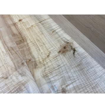 Клён Американский Волнистый заготовка на топ Смешанный АА Волна ААА 20х195х540 мм - 2 шт. (книжкой) АКЦИЯ-17