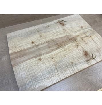 Клён Американский Волнистый заготовка на топ Смешанный АА Волна ААА 20х195х540 мм - 2 шт. (книжкой) АКЦИЯ-2