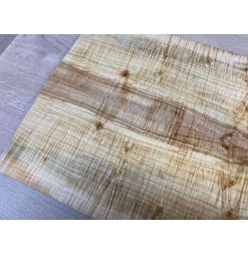 Клён Американский Волнистый заготовка на топ Смешанный АА Волна ААА 20х195х540 мм - 2 шт. (книжкой) АКЦИЯ-8