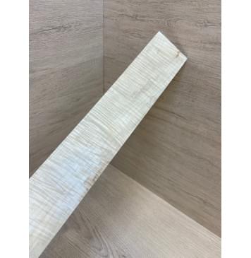 Клён Белый Явор, Волнистый заготовка накладки для электрогитары Радиал А Волна ААА 7.8х73-63х535 мм (АКЦИЯ)-3