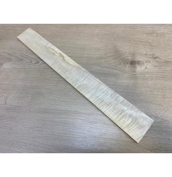 Клён Белый Явор, Волнистый заготовка накладки для электрогитары Радиал А Волна ААА 9х73-63х535 мм (АКЦИЯ)-6