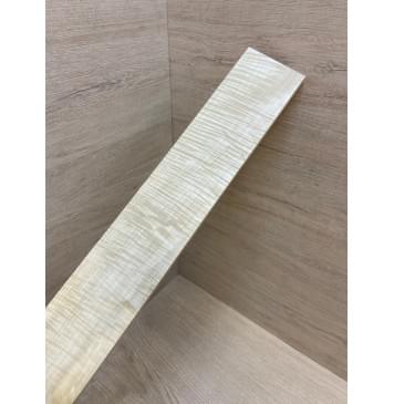 Клён Белый Явор, Волнистый заготовка накладки для электрогитары Радиал А Волна ААА 9х73-63х535 мм (АКЦИЯ)-0