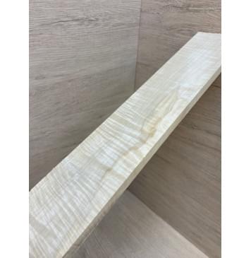 Клён Белый Явор, Волнистый заготовка накладки для электрогитары Радиал А Волна ААА 9х73-63х535 мм (АКЦИЯ)-4