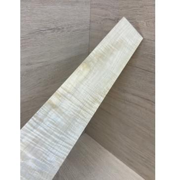 Клён Белый Явор, Волнистый заготовка накладки для электрогитары Радиал А Волна ААА 9х73-63х535 мм (АКЦИЯ)-5