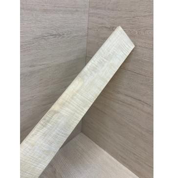 Клён Белый Явор, Волнистый заготовка накладки для электрогитары Радиал А Волна ААА 9х73-63х535 мм (АКЦИЯ)-7