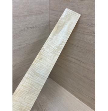 Клён Белый Явор, Волнистый заготовка накладки для электрогитары Радиал А Волна ААА 8х73-65х530 мм (АКЦИЯ)-9