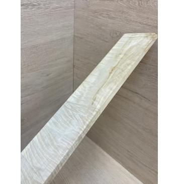 Клён Белый Явор, Волнистый заготовка накладки для электрогитары Радиал А Волна ААА 8х73-65х530 мм (АКЦИЯ)-2