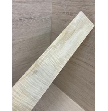 Клён Белый Явор, Волнистый заготовка накладки для электрогитары Радиал А Волна ААА 8х73-65х530 мм (АКЦИЯ)-3