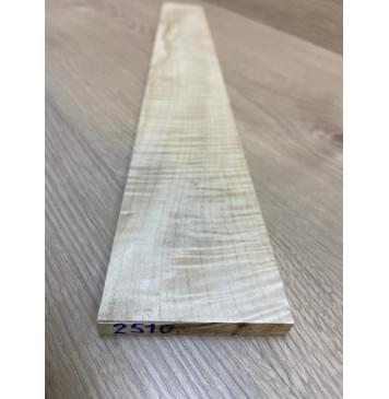 Клён Белый Явор, Волнистый заготовка накладки для электрогитары Радиал А Волна ААА 9х73-63х535 мм (АКЦИЯ)-5