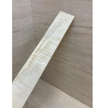 Клён Белый Явор, Волнистый заготовка накладки для электрогитары Радиал А Волна ААА 9х73-63х535 мм (АКЦИЯ)-8