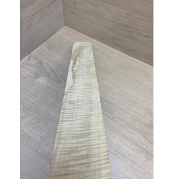 Клён Белый Явор, Волнистый заготовка накладки для электрогитары Радиал А Волна ААА 9х73-63х535 мм (АКЦИЯ)-2