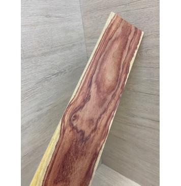 Эбен Красный заготовка накладки для электрогитары Тангент ААА 6.8(6)х80х515 мм (АКЦИЯ)-4