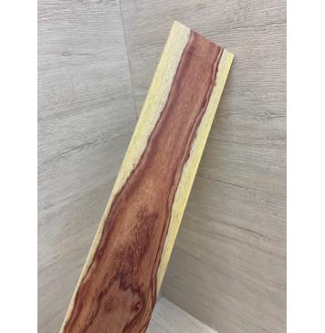 Эбен Красный заготовка накладки для электрогитары Тангент ААА 6.8(6)х80х515 мм (АКЦИЯ)-3