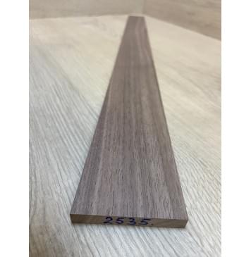 Орех Американский заготовка накладки для электрогитары Смешанный АА 9х68-46х630 мм (АКЦИЯ)-6