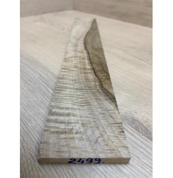 Орех Грецкий Волнистый Заболонь заготовка накладки для электрогитары Смешанный ААА Волна АА 9.5х75-72х485 мм (АКЦИЯ)-1