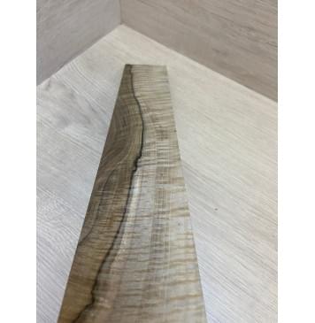 Орех Грецкий Волнистый Заболонь заготовка накладки для электрогитары Смешанный ААА Волна АА 9х75-72х485 мм (АКЦИЯ)-8