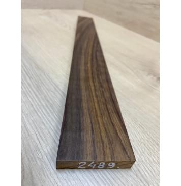 Палисандр Индонезийский (Сонокелинг) заготовка накладки для электрогитары Смешанный ААА 13х64-51х510 мм-4