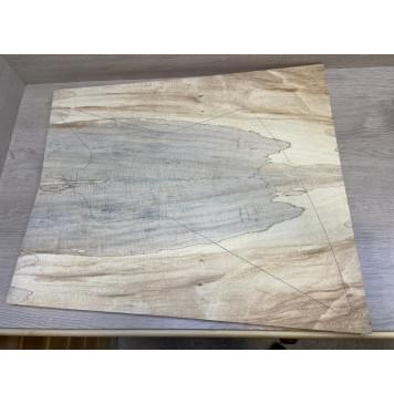 Клён Американский Spalted Волнистый заготовка на топ Смешанный АА Волна А 20х285-245х640-620 мм (2шт книжкой) Уценка-гнилостные поражения древесины,под стабилизацию или работу с порозаполнителями Клён Американский Spalted Волнистый заготовка на топ Смешанный АА Волна А 20х285-245х640-620 мм (2шт книжкой) Уценка-гнилостные поражения древесины,под стабилизацию или работу с порозаполнителями-0