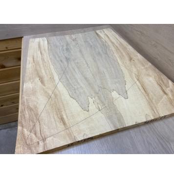 Клён Американский Spalted Волнистый заготовка на топ Смешанный АА Волна А 20х285-245х640-620 мм (2шт книжкой) Уценка-гнилостные поражения древесины,под стабилизацию или работу с порозаполнителями Клён Американский Spalted Волнистый заготовка на топ Смешанный АА Волна А 20х285-245х640-620 мм (2шт книжкой) Уценка-гнилостные поражения древесины,под стабилизацию или работу с порозаполнителями-10
