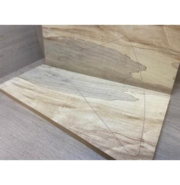Клён Американский Spalted Волнистый заготовка на топ Смешанный АА Волна А 20х285-245х640-620 мм (2шт книжкой) Уценка-гнилостные поражения древесины,под стабилизацию или работу с порозаполнителями Клён Американский Spalted Волнистый заготовка на топ Смешанный АА Волна А 20х285-245х640-620 мм (2шт книжкой) Уценка-гнилостные поражения древесины,под стабилизацию или работу с порозаполнителями-4