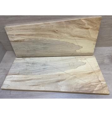 Клён Американский Spalted Волнистый заготовка на топ Смешанный АА Волна А 20х285-245х640-620 мм (2шт книжкой) Уценка-гнилостные поражения древесины,под стабилизацию или работу с порозаполнителями Клён Американский Spalted Волнистый заготовка на топ Смешанный АА Волна А 20х285-245х640-620 мм (2шт книжкой) Уценка-гнилостные поражения древесины,под стабилизацию или работу с порозаполнителями-3