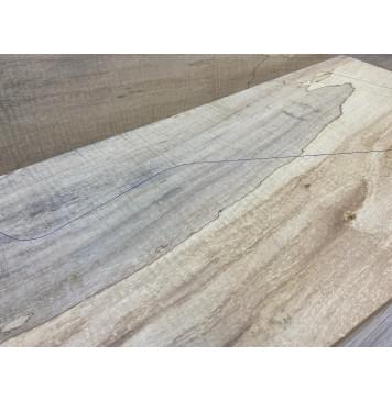Клён Американский Spalted Волнистый заготовка на топ Смешанный АА Волна А 20х285-245х640-620 мм (2шт книжкой) Уценка-гнилостные поражения древесины,под стабилизацию или работу с порозаполнителями Клён Американский Spalted Волнистый заготовка на топ Смешанный АА Волна А 20х285-245х640-620 мм (2шт книжкой) Уценка-гнилостные поражения древесины,под стабилизацию или работу с порозаполнителями-2