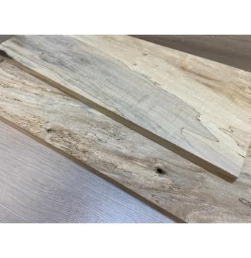 Клён Американский Spalted Волнистый заготовка на топ Смешанный АА Волна А 20х285-245х640-620 мм (2шт книжкой) Уценка-гнилостные поражения древесины,под стабилизацию или работу с порозаполнителями Клён Американский Spalted Волнистый заготовка на топ Смешанный АА Волна А 20х285-245х640-620 мм (2шт книжкой) Уценка-гнилостные поражения древесины,под стабилизацию или работу с порозаполнителями-1