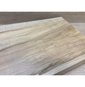 Клён Американский заготовка корпуса для Тревел гитары Тангент АА 56х338-290х430-440 мм - (Массив) Уценка-трещина-12