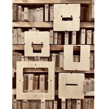 Комплект шаблонов для фрезерования тремоло Floyd Rose Gotoh 1996-0