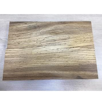 Зебрано заготовка корпуса Рад А 47х177х520-530 мм 2 шт. (червоточины)-2