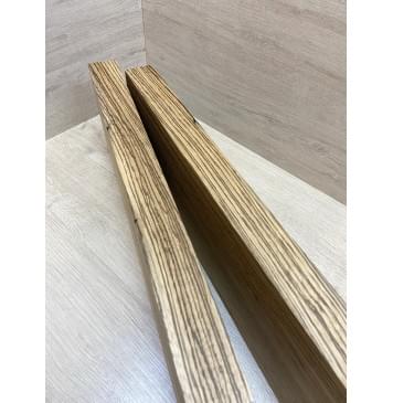 Зебрано заготовка корпуса Рад А 47х177х520-530 мм 2 шт. (червоточины)-5