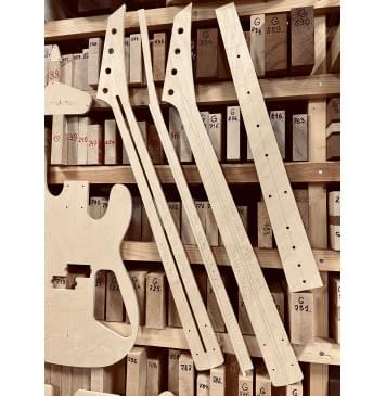 Charvel Model 1B Bass Red 1980's Japan, полный комплект для фрезеровки гитары, фанера 8мм-8