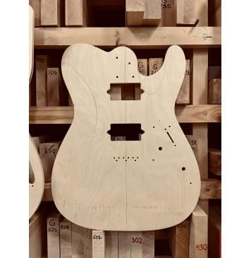 Suhr Modern T24 + Gotoh 510FX, полный комплект для фрезеровки гитары, фанера 8мм Suhr Modern T24 + Gotoh 510FX, полный комплект для фрезеровки гитары, фанера 8мм-3