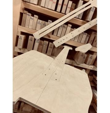 Suhr Modern T24 + Gotoh 510FX, полный комплект для фрезеровки гитары, фанера 8мм Suhr Modern T24 + Gotoh 510FX, полный комплект для фрезеровки гитары, фанера 8мм-6