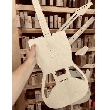 Suhr Modern T24 + Gotoh 510FX, полный комплект для фрезеровки гитары, фанера 8мм Suhr Modern T24 + Gotoh 510FX, полный комплект для фрезеровки гитары, фанера 8мм-5