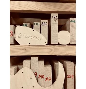 Шаблоны Ibanez RG (Floyd Rose Gotoh 1996 + Fixed Bridge Gotoh GTC-101), комплект для фрезеровки гитары, фанера 8мм-9