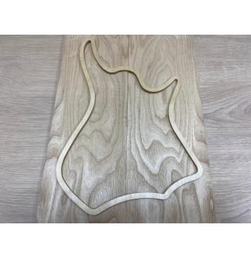 Ясень Белый заготовка на топ для Тревел гитары Тангент ААА 7х147х430 мм - 2 шт.(книжкой)-3