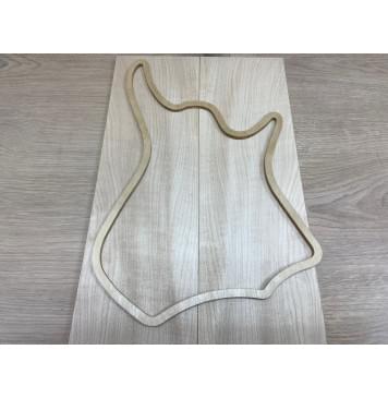 Клён Белый заготовка на топ для Тревел гитары Смешанный ААА 8х129х410 мм - 2 шт.(книжкой)-3