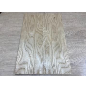 Ясень Белый заготовка на топ для Тревел гитары Тангент ААА 7х147х440 мм - 2 шт.(книжкой)-1