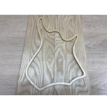 Ясень Белый заготовка на топ для Тревел гитары Тангент ААА 7х147х440 мм - 2 шт.(книжкой)-3