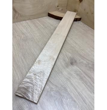 Клён Белый Явор, Волнистый заготовка накладки для электрогитары Тангент ААА Волна АА 11х70х610 мм-3