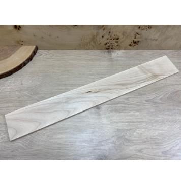 Клён "Гнилой" заготовка накладки для бас-гитары Смешанный АА 11х100х730 мм-1