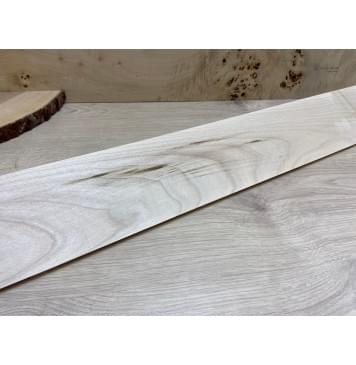 Клён "Гнилой" заготовка накладки для бас-гитары Смешанный АА 8х100х730 мм-3