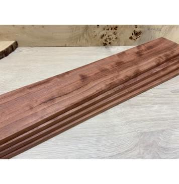 Бубинго заготовка накладки для бас-гитары Смешанный ААА 10х100х750 мм-1